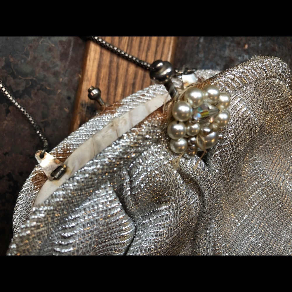 Vintage Silver Clutch - Picture 2 of 6